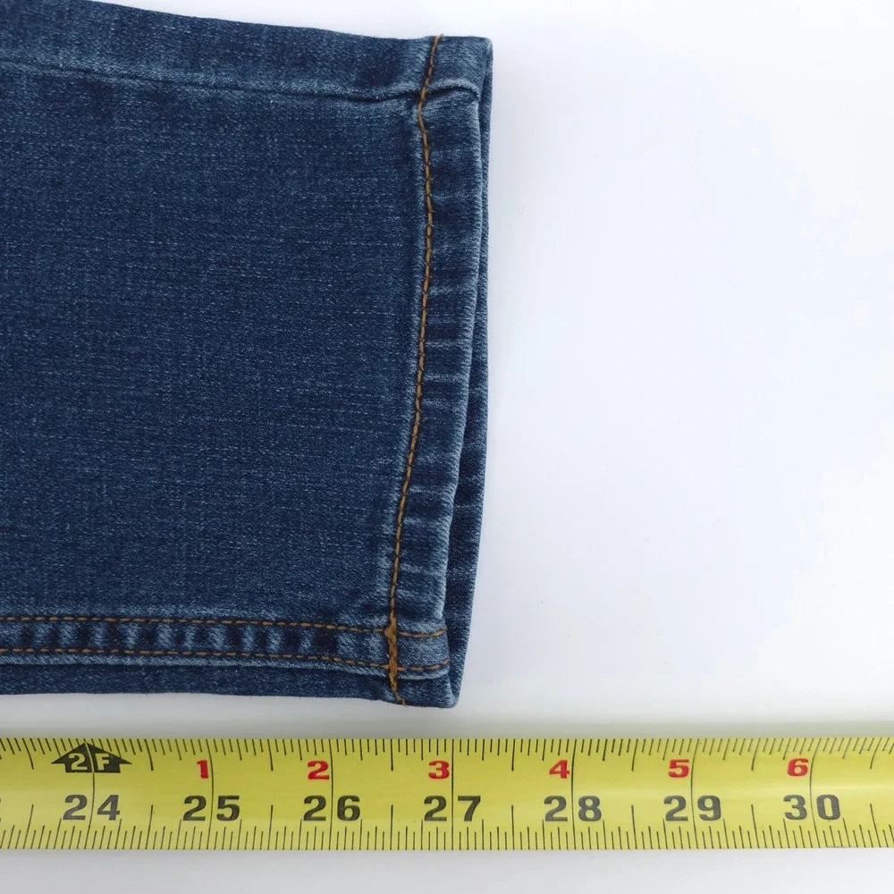 Vigoss Womens Marley Skinny Jeans 29‎ Medium Blue Casual Distressed Denim